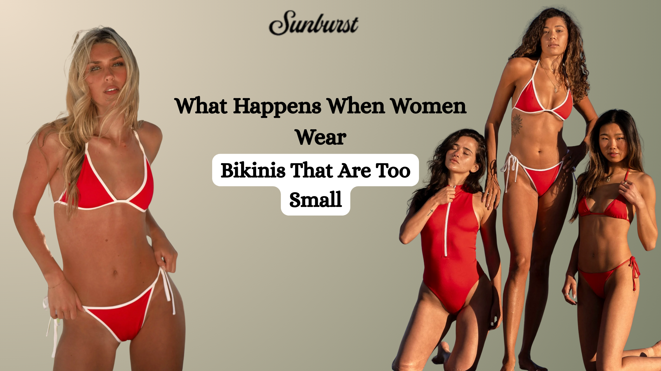 What Happens When Women Wear Bikinis That Are Too Smal